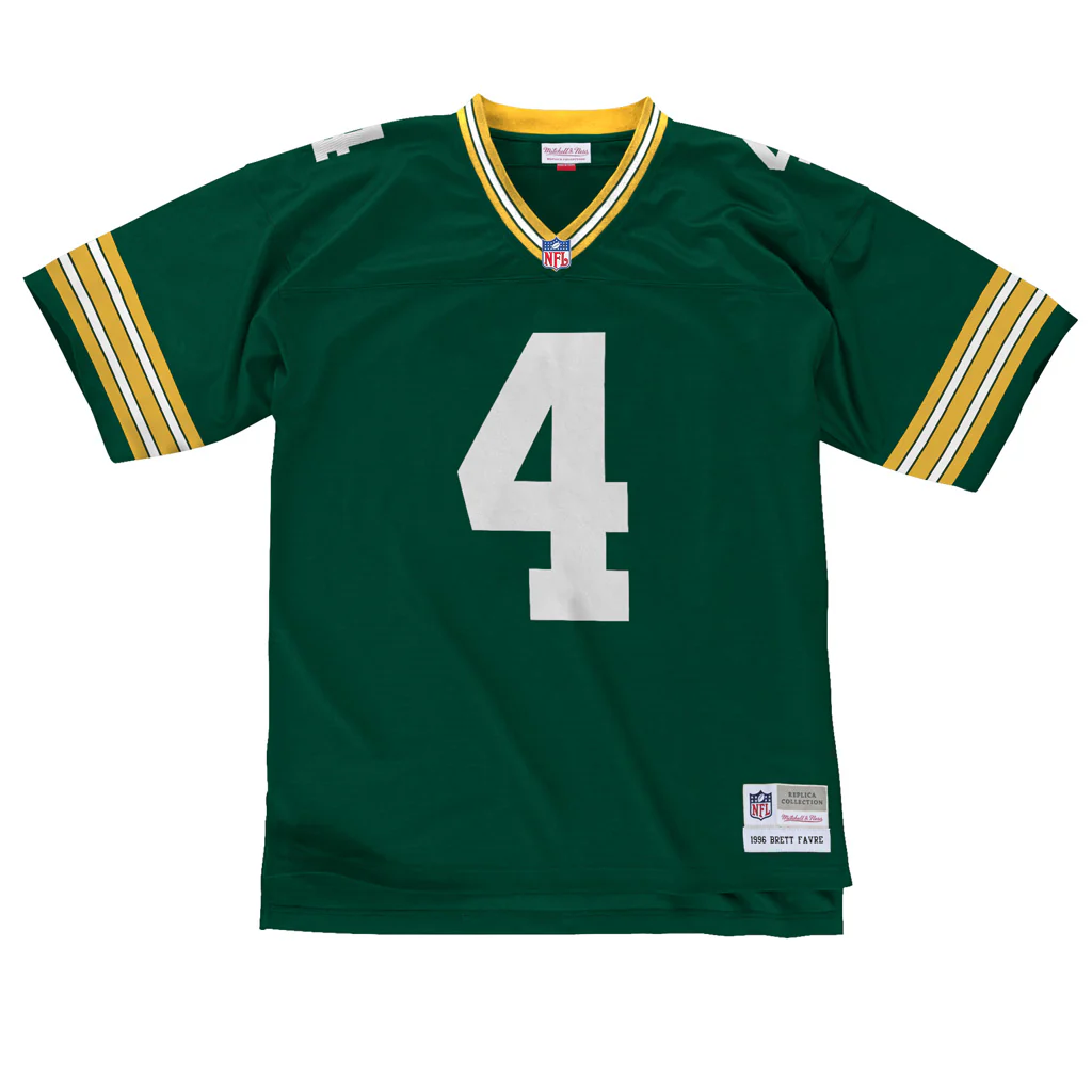 NFL Green Bay Packer Brett Favre Mitchell & Ness Legacy Jersey - Image 2