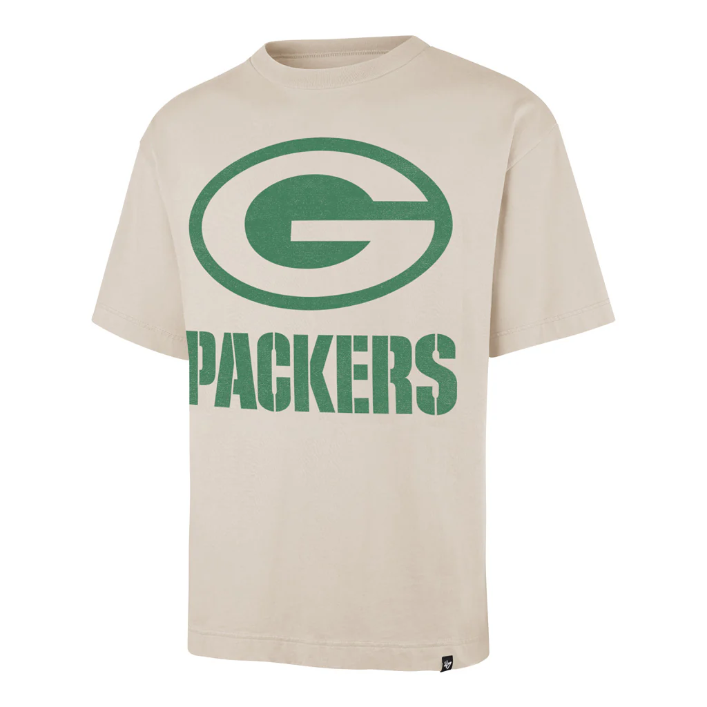 NFL Green Bay Packers '47 Bouldering Imprint T-Shirt - Tan - Image 2