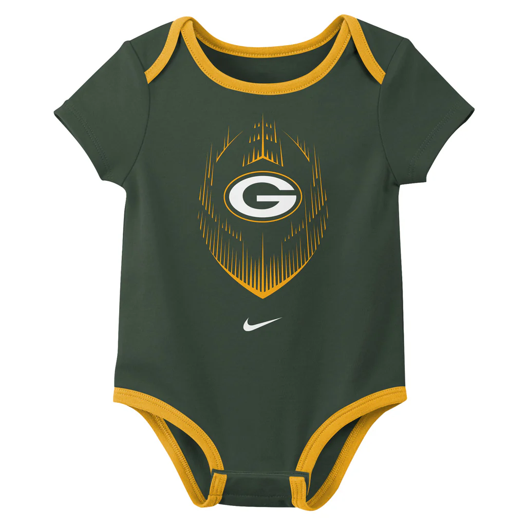 NFL Green Bay Packers Infant Nike 3 Piece Set - Image 2