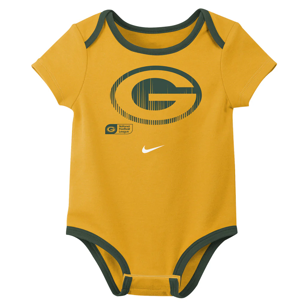 NFL Green Bay Packers Infant Nike 3 Piece Set - Image 4