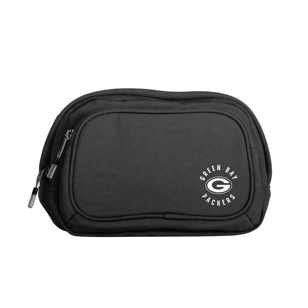NFL Green Bay Packers Logo Brands Everyday Belt Bag - Black