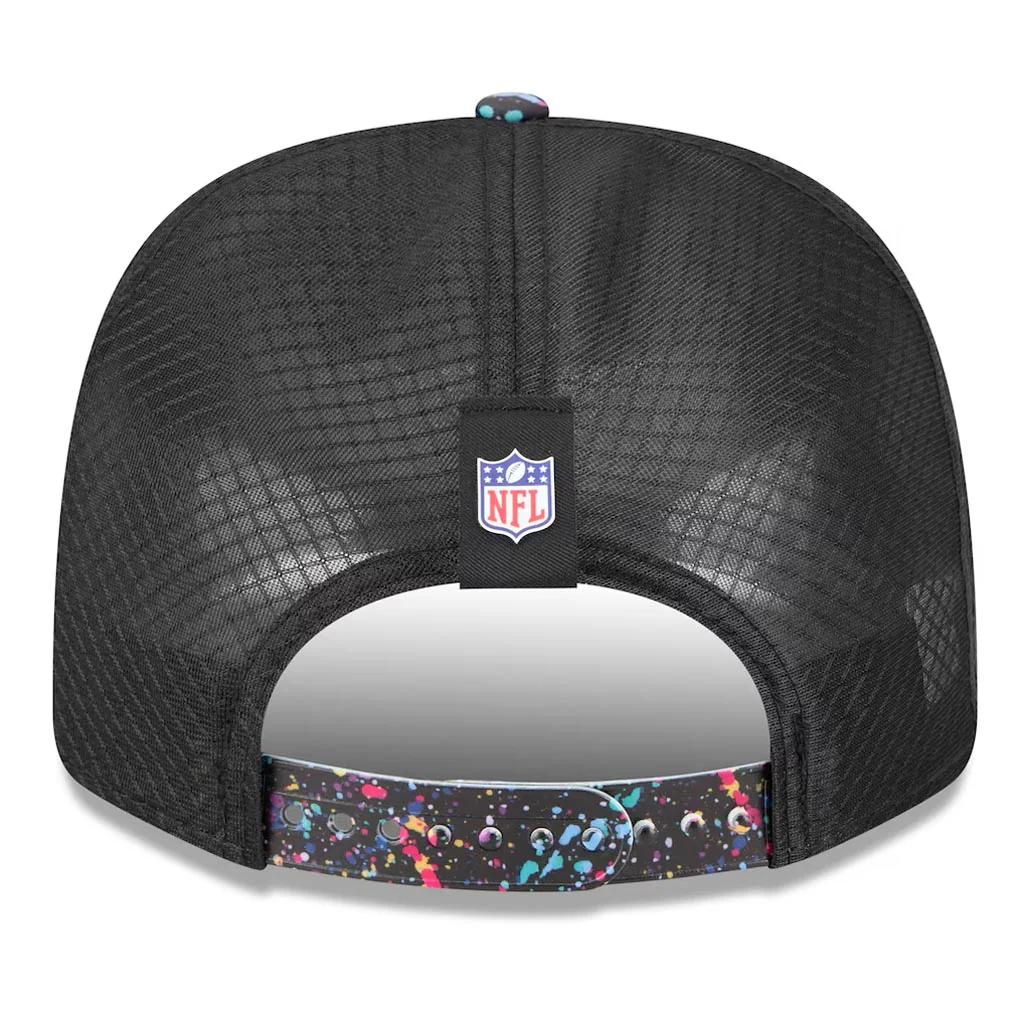 NFL Green Bay Packers New Era 2025 Crucial Catch 9SEVENTY Stretch-Snapback Hat - Black - Image 4