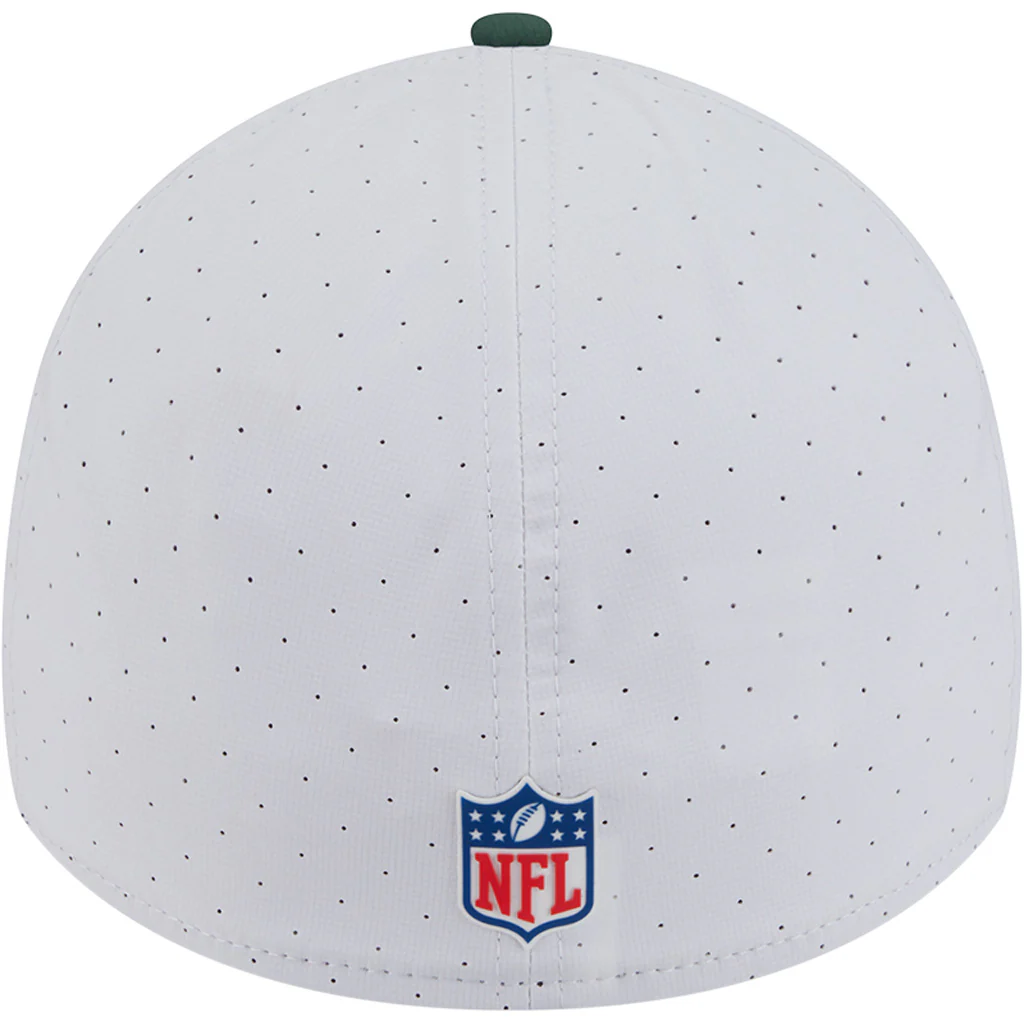 NFL Green Bay Packers New Era 2025 Training 39THIRTY Flex Fit Hat - White - Image 4
