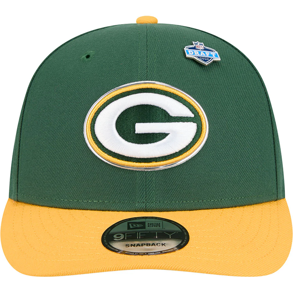NFL Green Bay Packers New Era 2026 Draft 9FIFTY Snapback Hat - Green - Image 3