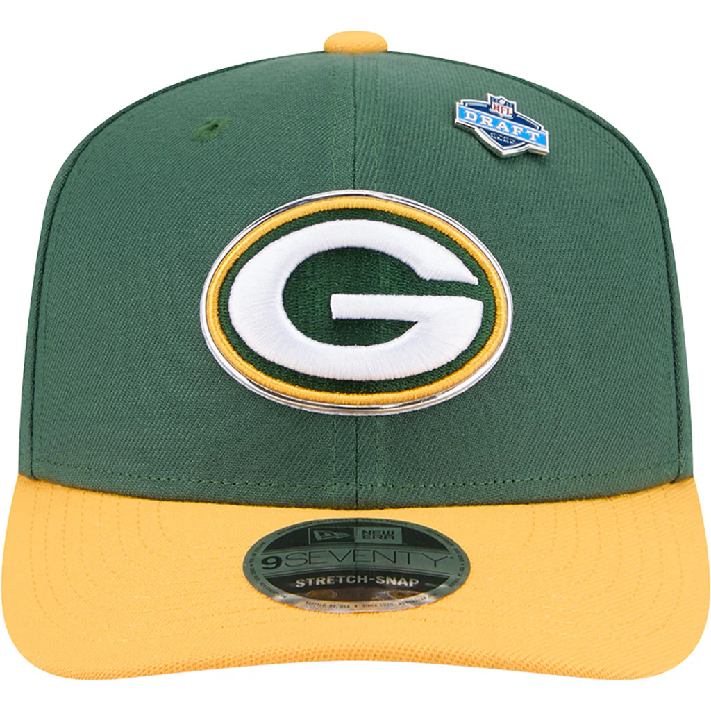 NFL Green Bay Packers New Era 2026 Draft 9SEVENTY Snapback Hat - Green - Image 3
