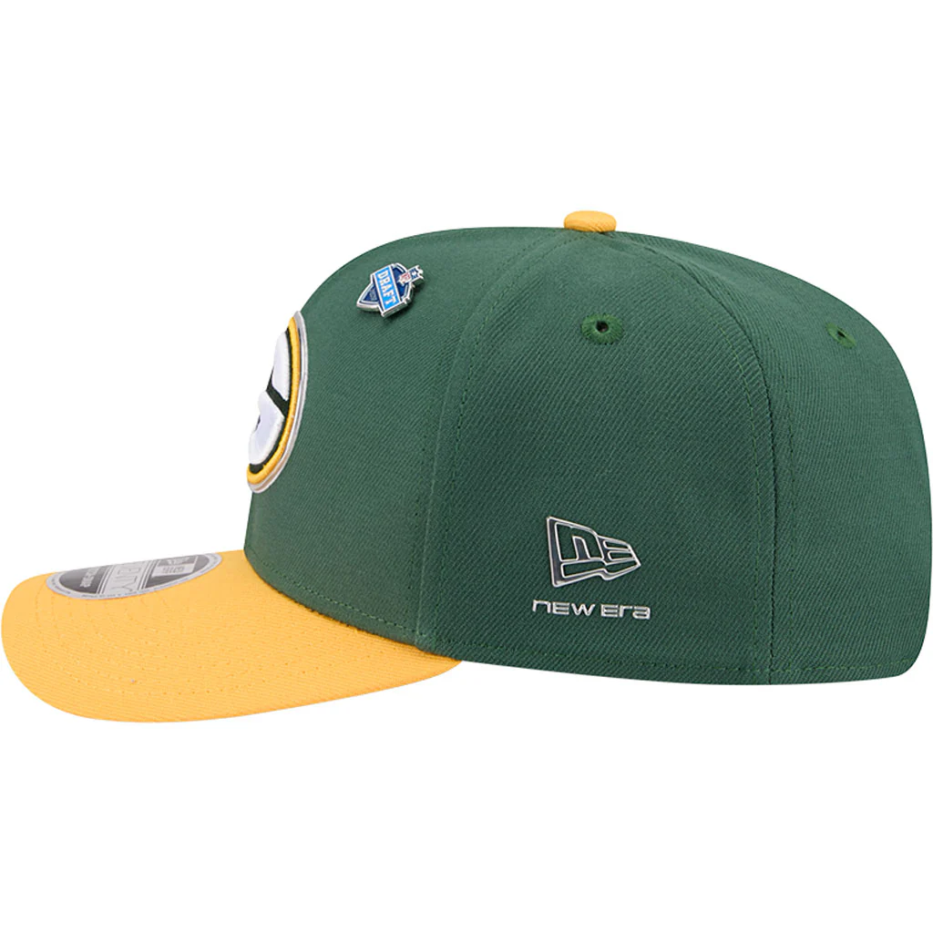 NFL Green Bay Packers New Era 2026 Draft 9SEVENTY Snapback Hat - Green - Image 4