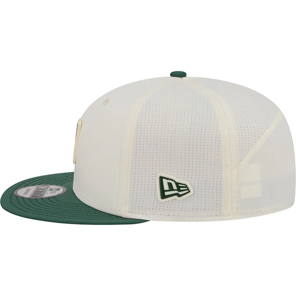 NFL Green Bay Packers New Era 2026 Training 9FIFTY Snapback Hat - Cream - Image 4