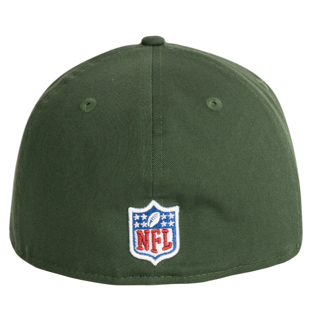 NFL Green Bay Packers New Era OTC 59FIFTY A-Frame Fitted Hat - Green - Image 2