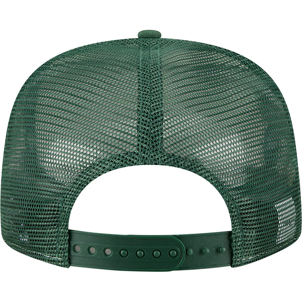 NFL Green Bay Packers New Era Team Cutout 9FIFTY A-Frame Snapback Hat -  Cream - Image 3