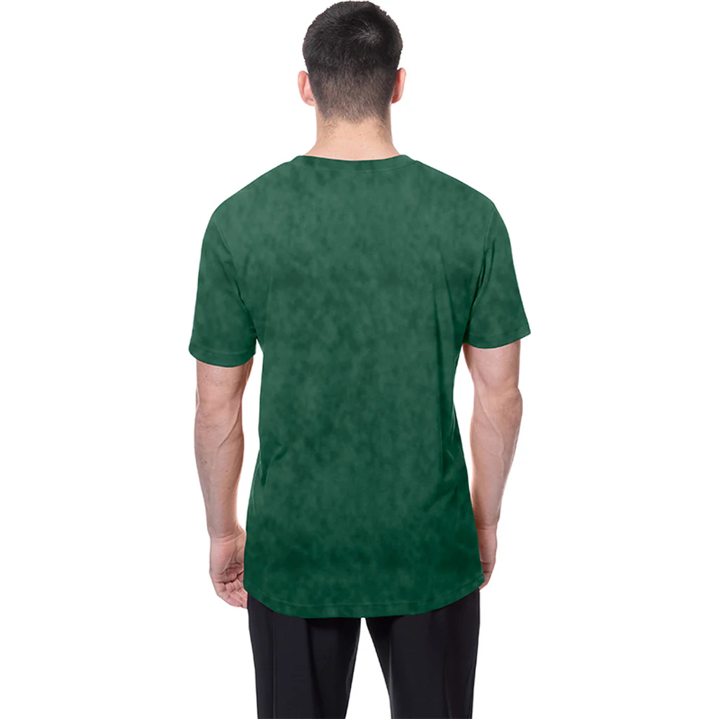 NFL Green Bay Packers New Era Throwback Wash T-Shirt - Green - Image 2