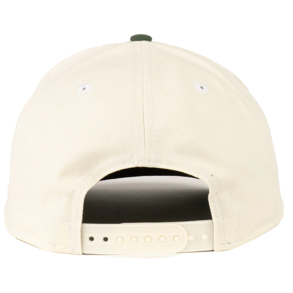 NFL Green Bay Packers New Era Primary Two-Tone TC 9FIFTY A-Frame Snapback Hat - Cream - Image 2
