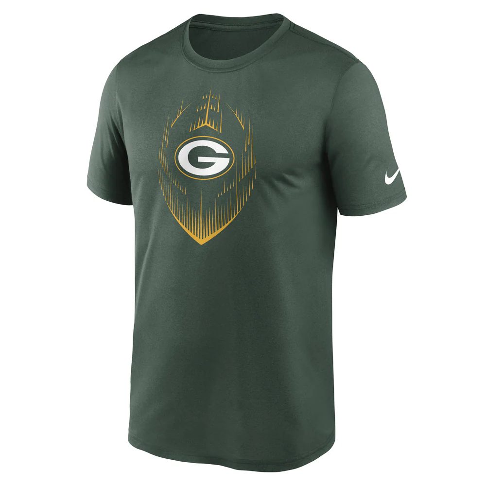 NFL Green Bay Packers Nike 2024 Icon Legend T-Shirt - Green - Image 2