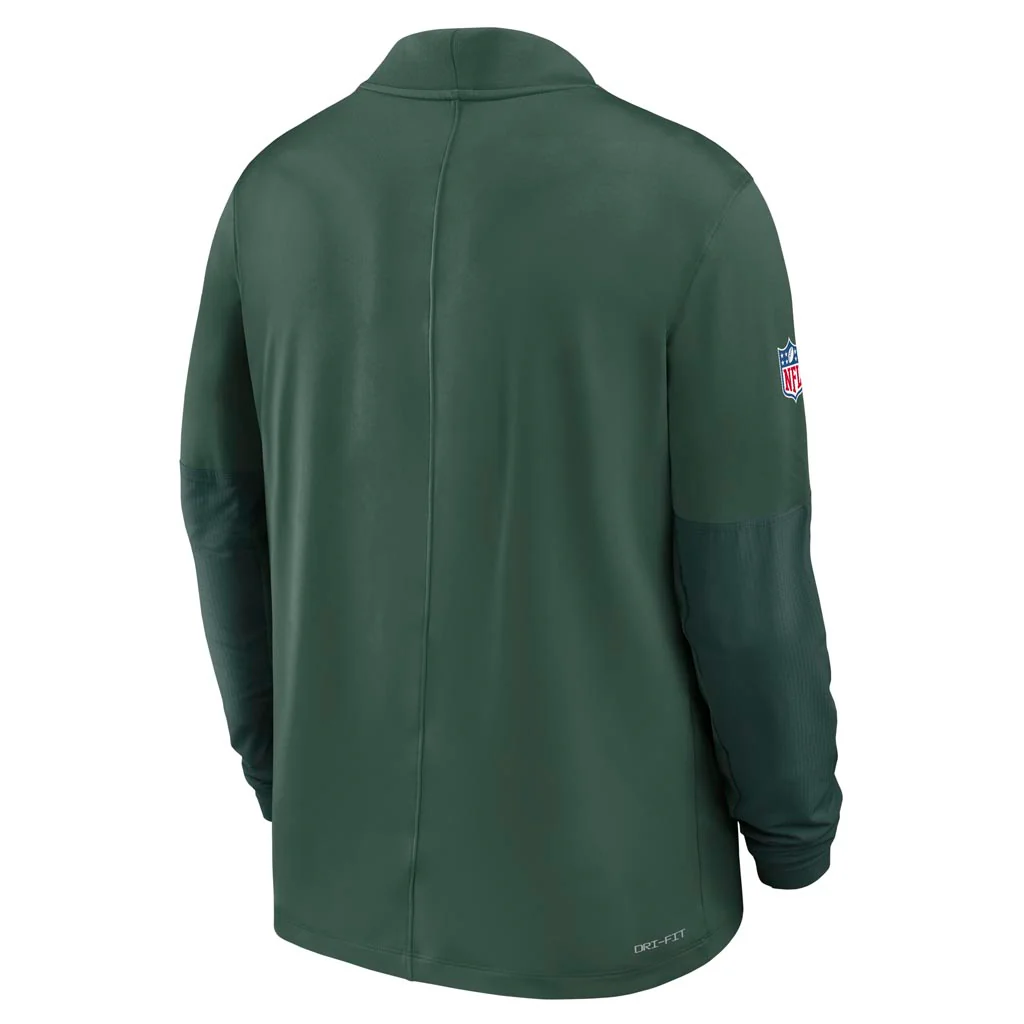 NFL Green Bay Packers Nike 2025 Sideline Half-Zip Pullover Top - Green - Image 3