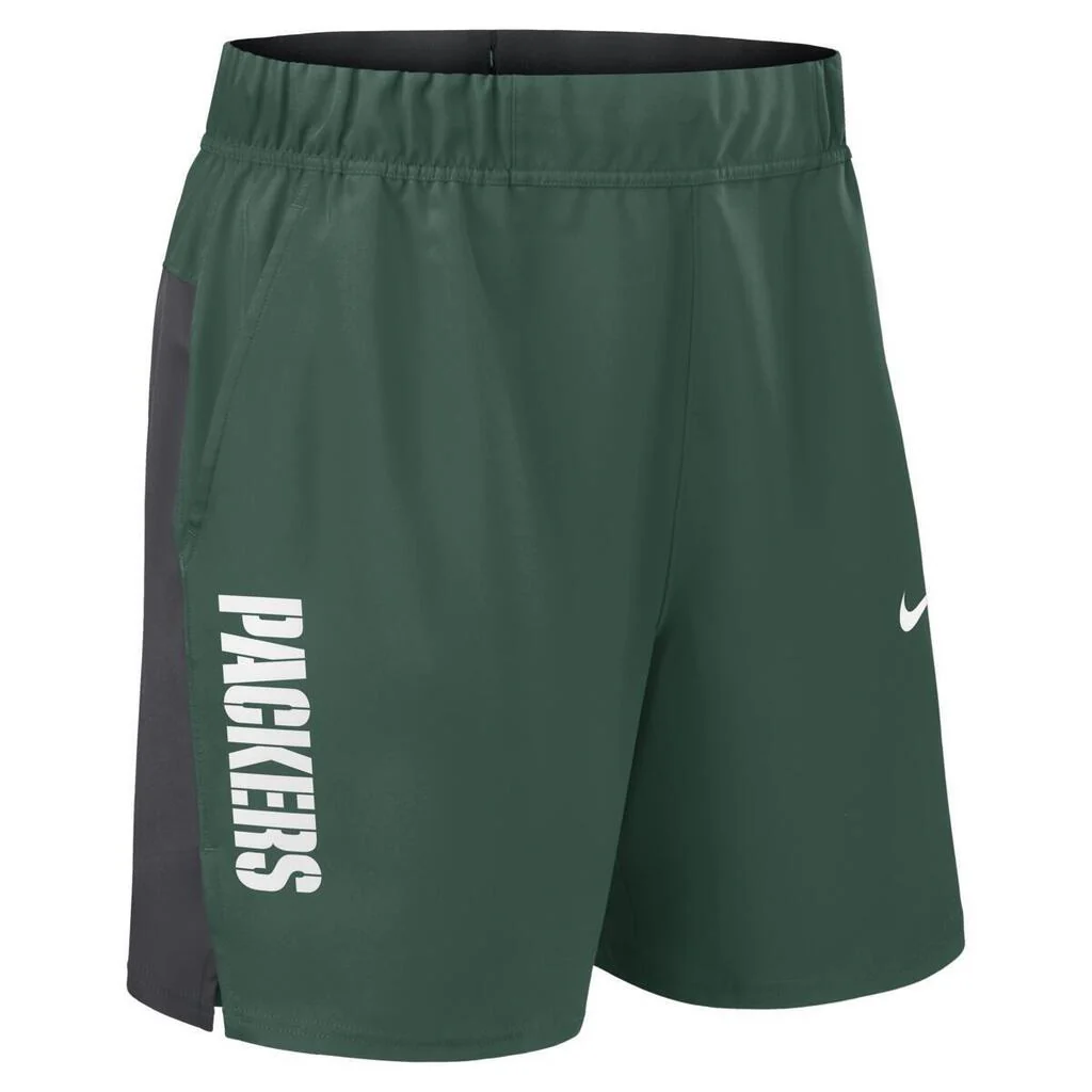 NFL Green Bay Packers Nike 2025 Victory Woven Short - Green - Image 2