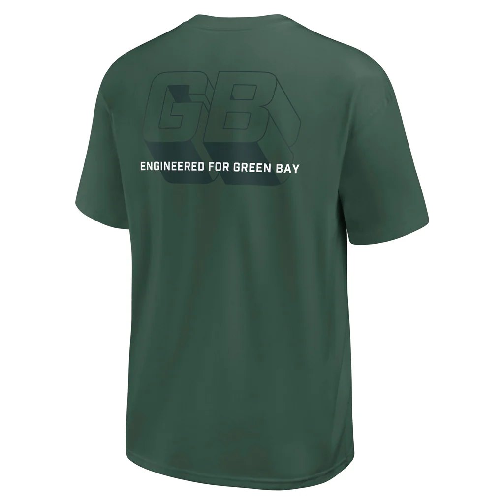 NFL Green Bay Packers Nike Essential Heavy Max90 T-Shirt - Green - Image 3