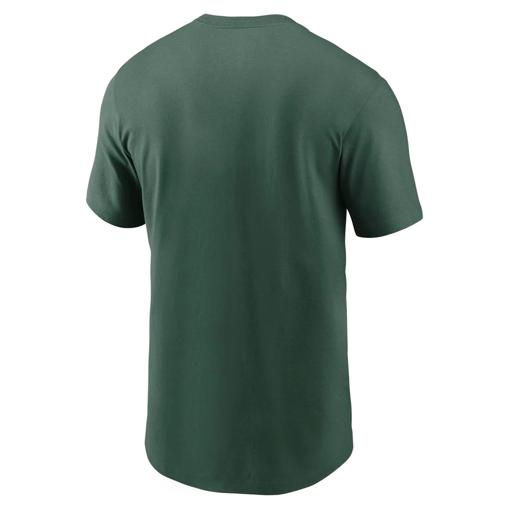 NFL Green Bay Packers Nike Rewind Helmet T-Shirt - Green - Image 3