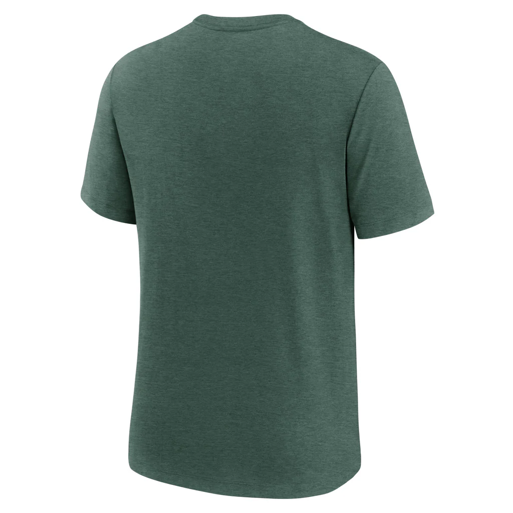 NFL Green Bay Packers Nike Script Trail Triblend T-Shirt - Green - Image 3