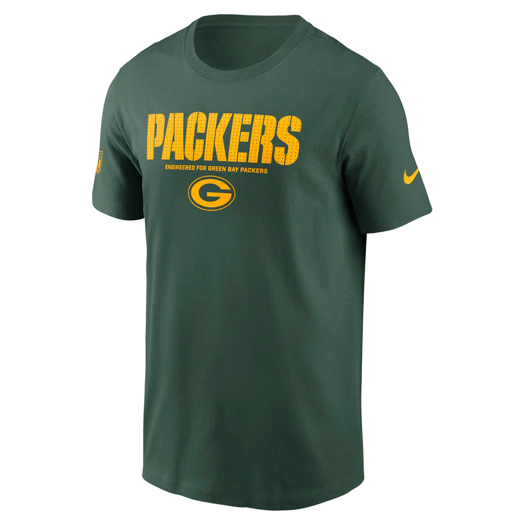 NFL Green Bay Packers Nike Team Issue T-Shirt - Green - Image 2