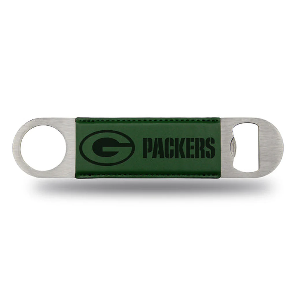 NFL Green Bay Packers Rico Engraved Bar Opener - Green