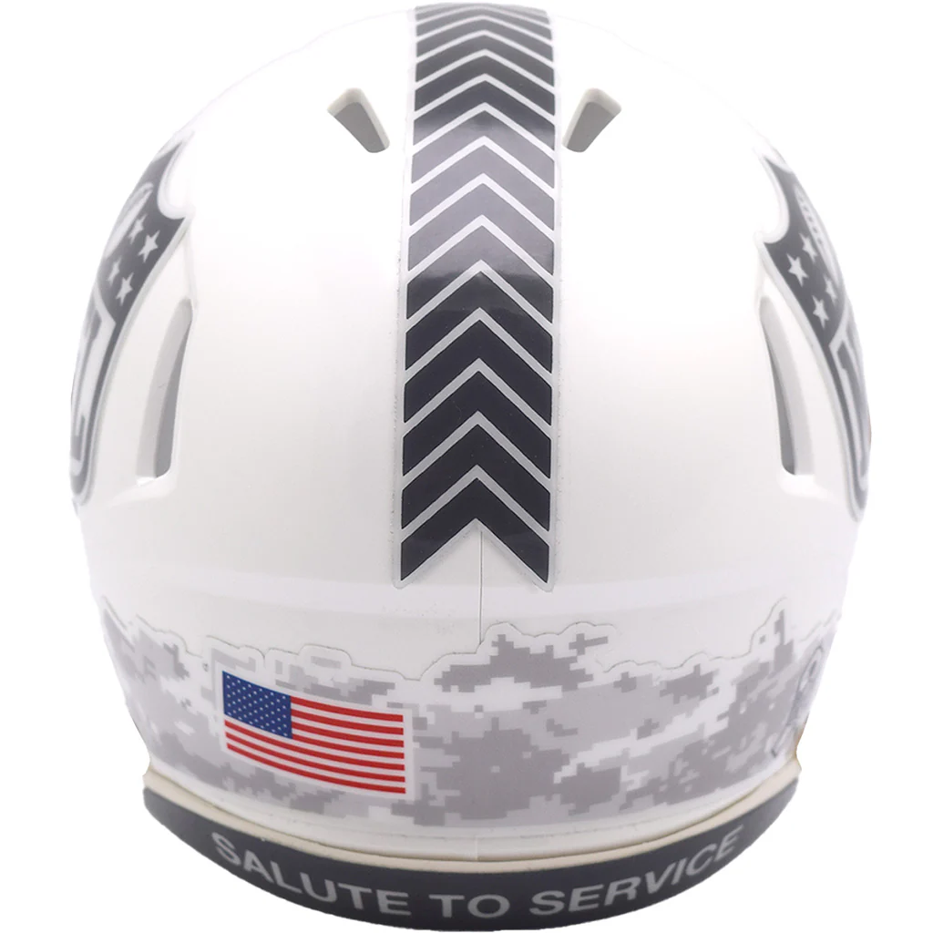 NFL Green Bay Packers Riddell Salute to Service Mini Speed Helmet - Image 3