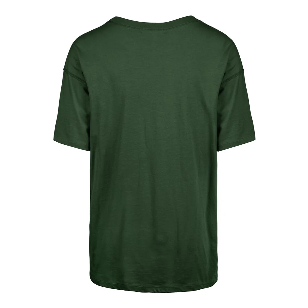 NFL Green Bay Packers Women's '47 Lovestruck Sadie T-Shirt - Green - Image 3
