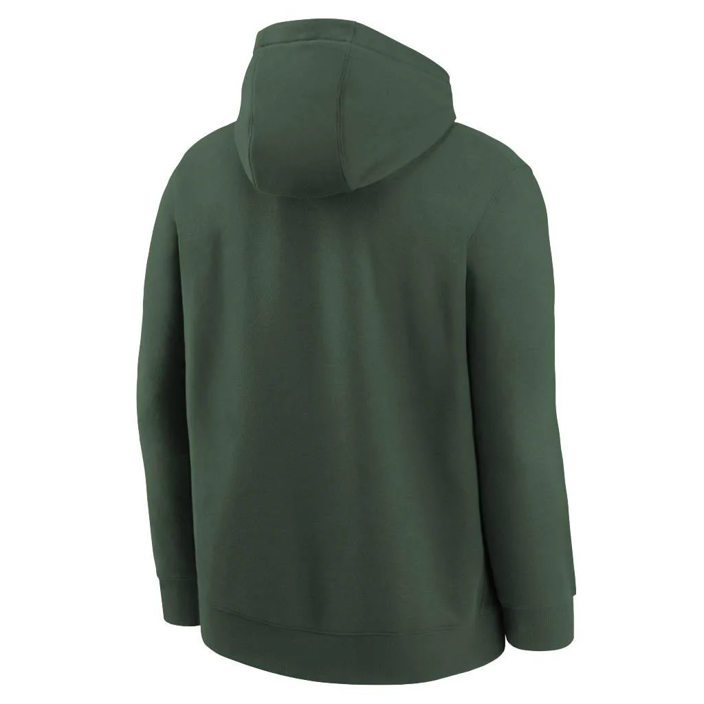 NFL Green Bay Packers Youth Nike Club Pullover Hoodie - Green - Image 3