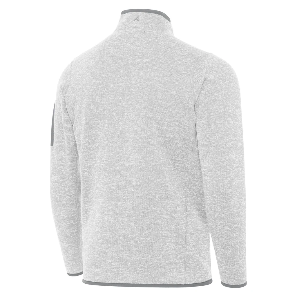 NFL Houston Texans Antigua Fortune 1/4 Zip Pullover Jacket - Light gray - Image 2