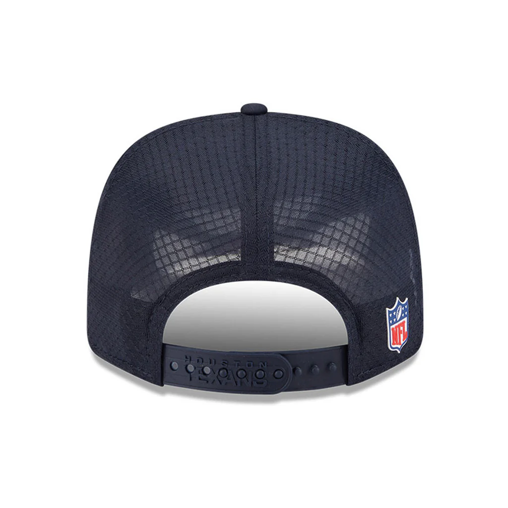NFL Houston Texans New Era 2025 Sideline 9SEVENTY Stretch-Snapback Hat - Navy - Image 4