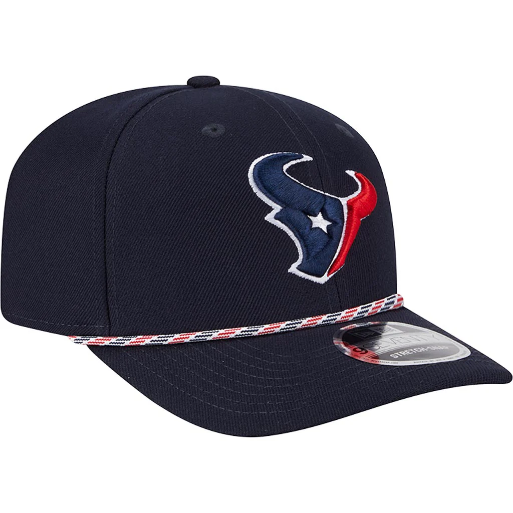 NFL Houston Texans New Era Multi Rope 9SEVENTY Stretch-Snapback Hat - Navy - Image 2