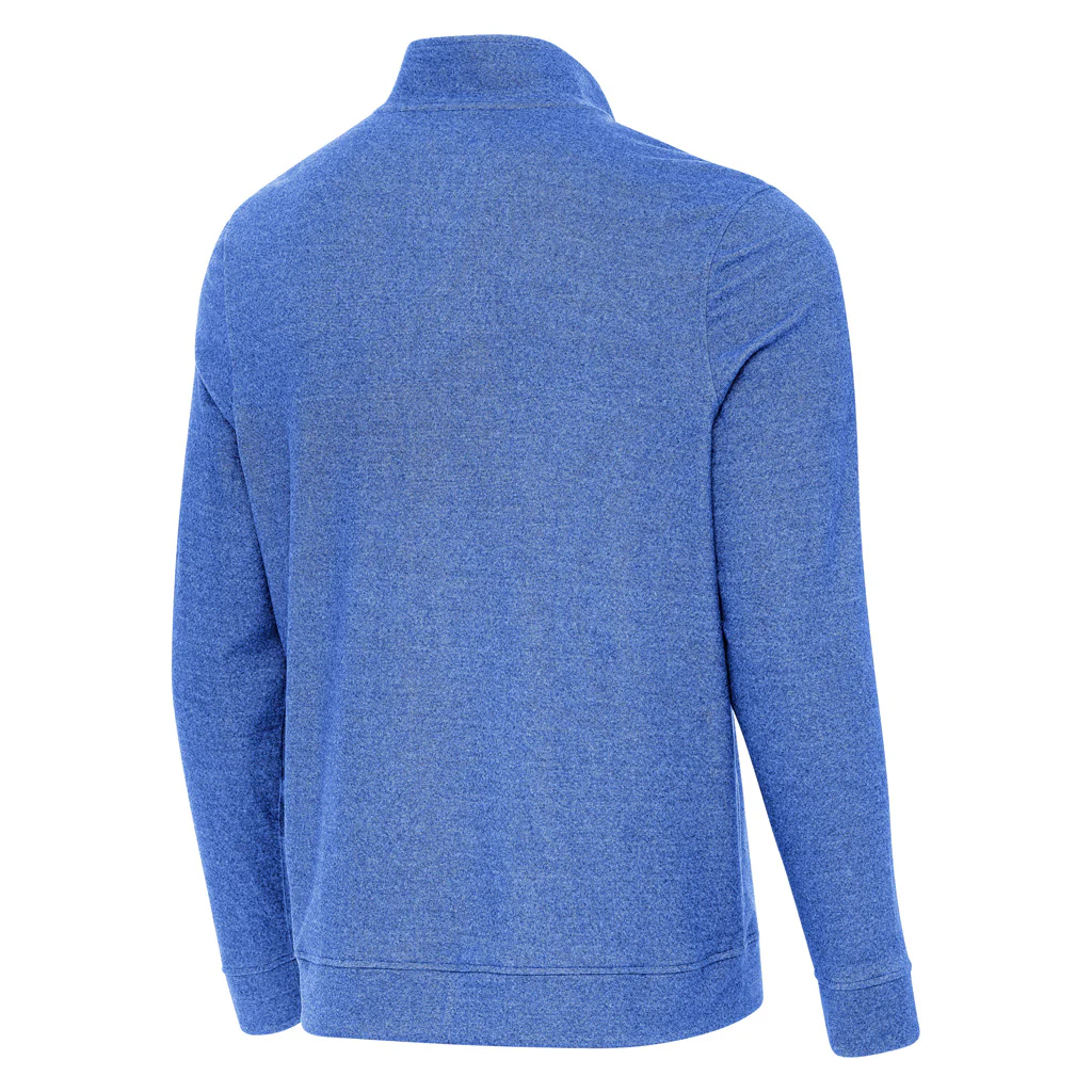 NFL Indianapolis Colts Antigua Subtle 1/4 Zip Pullover Jacket - Blue - Image 2