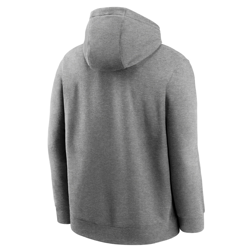 NFL Indianapolis Colts Nike Club Logo Pullover Hoodie - Gray - Image 3