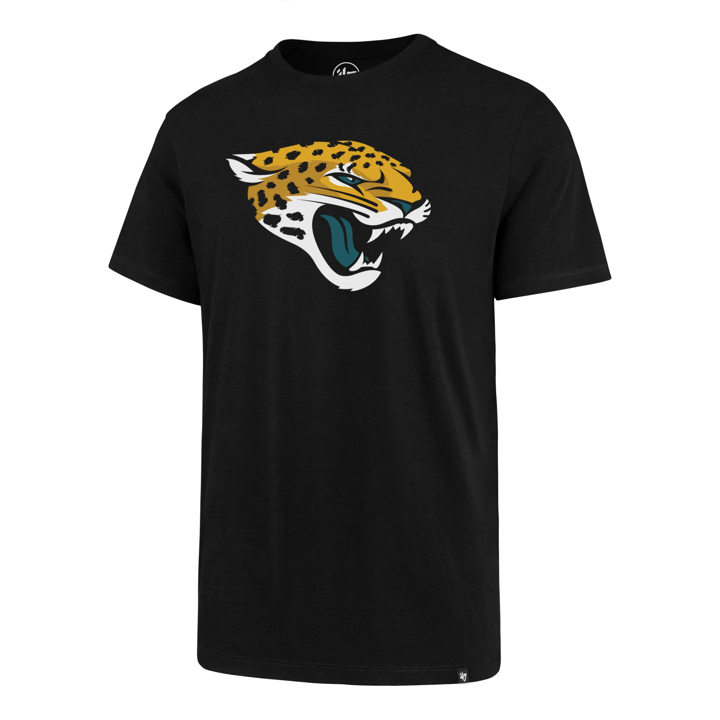 NFL Jacksonville Jaguars '47 Logo Imprint Super Rival T-Shirt - Black