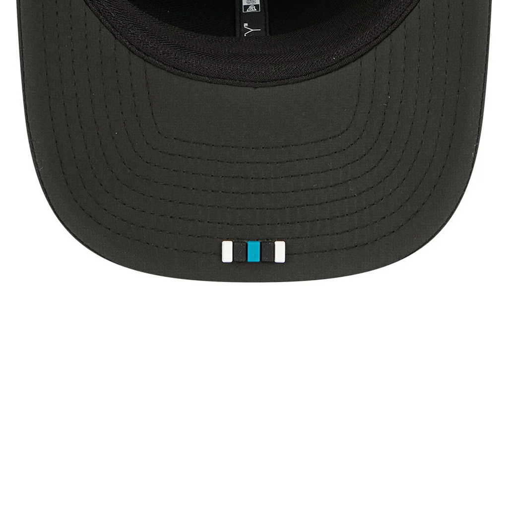 NFL Jacksonville Jaguars New Era 2025 Sideline 9SEVENTY Stretch-Snapback Hat - Black - Image 5