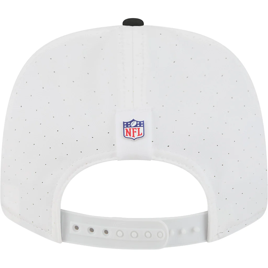 NFL Jacksonville Jaguars New Era 2025 Training 9SEVENTY Stretch-Snapback Hat - White - Image 4
