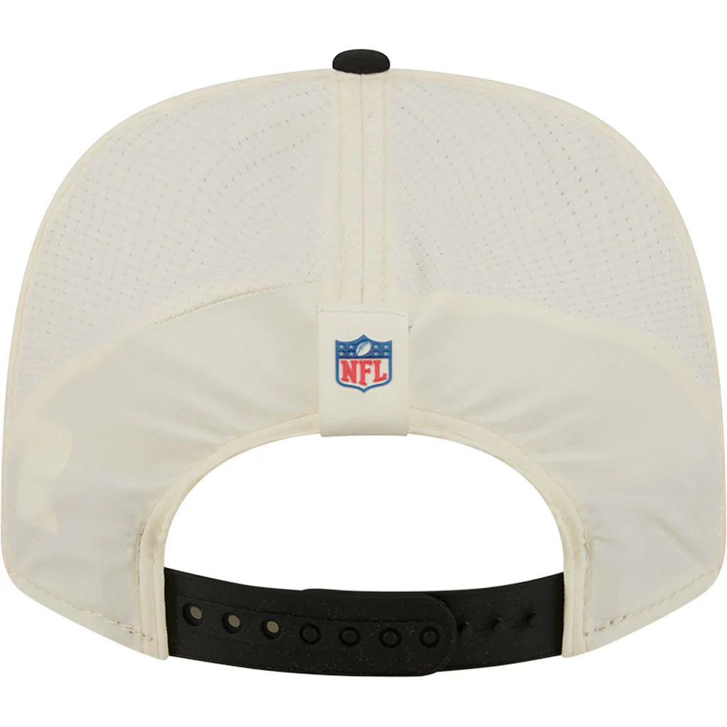 NFL Jacksonville Jaguars New Era 2026 Training 9SEVENTY Stretch Snapback Hat - Cream - Image 6