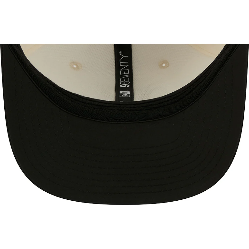 NFL Jacksonville Jaguars New Era 2026 Training 9SEVENTY Stretch Snapback Hat - Cream - Image 7