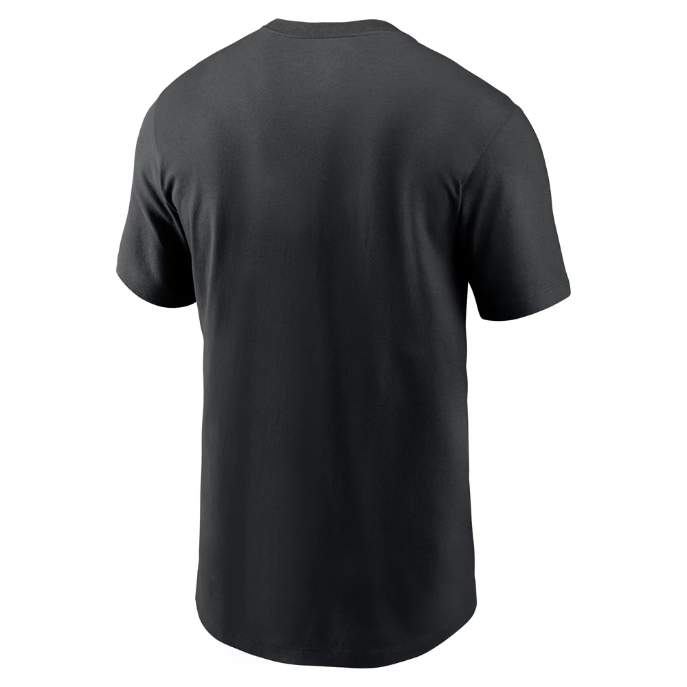NFL Jacksonville Jaguars Nike Logo Essential T-Shirt - Black - Image 3