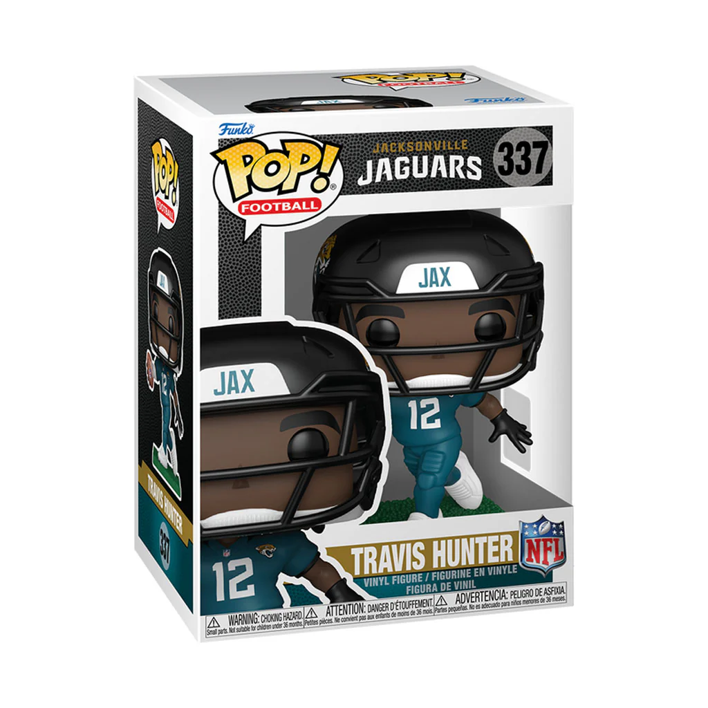 NFL Jacksonville Jaguars Travis Hunter Funko Pop! Vinyl Figure - Image 2