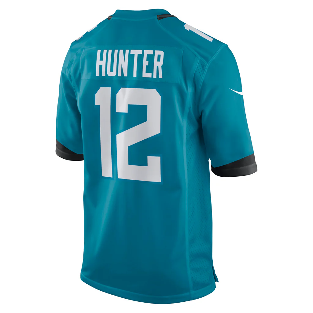 NFL Jacksonville Jaguars Travis Hunter Nike Home Game Jersey - Teal - Image 3