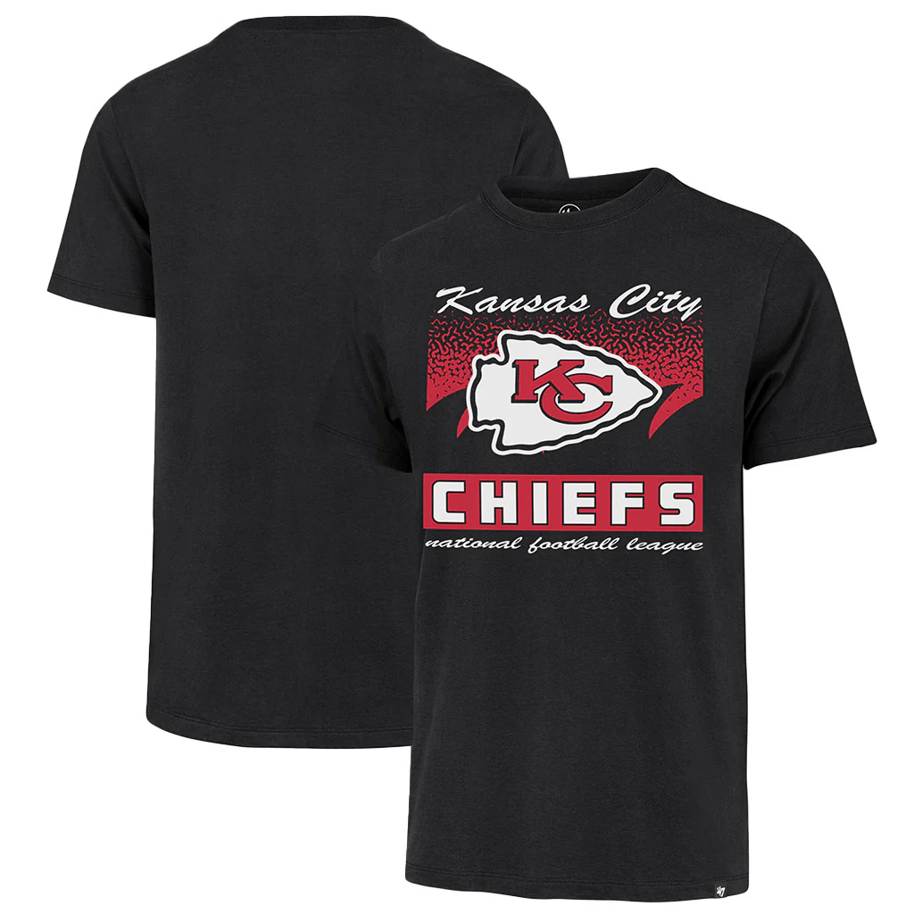 NFL Kansas City Chiefs '47 Waver Franklin T-Shirt - Black