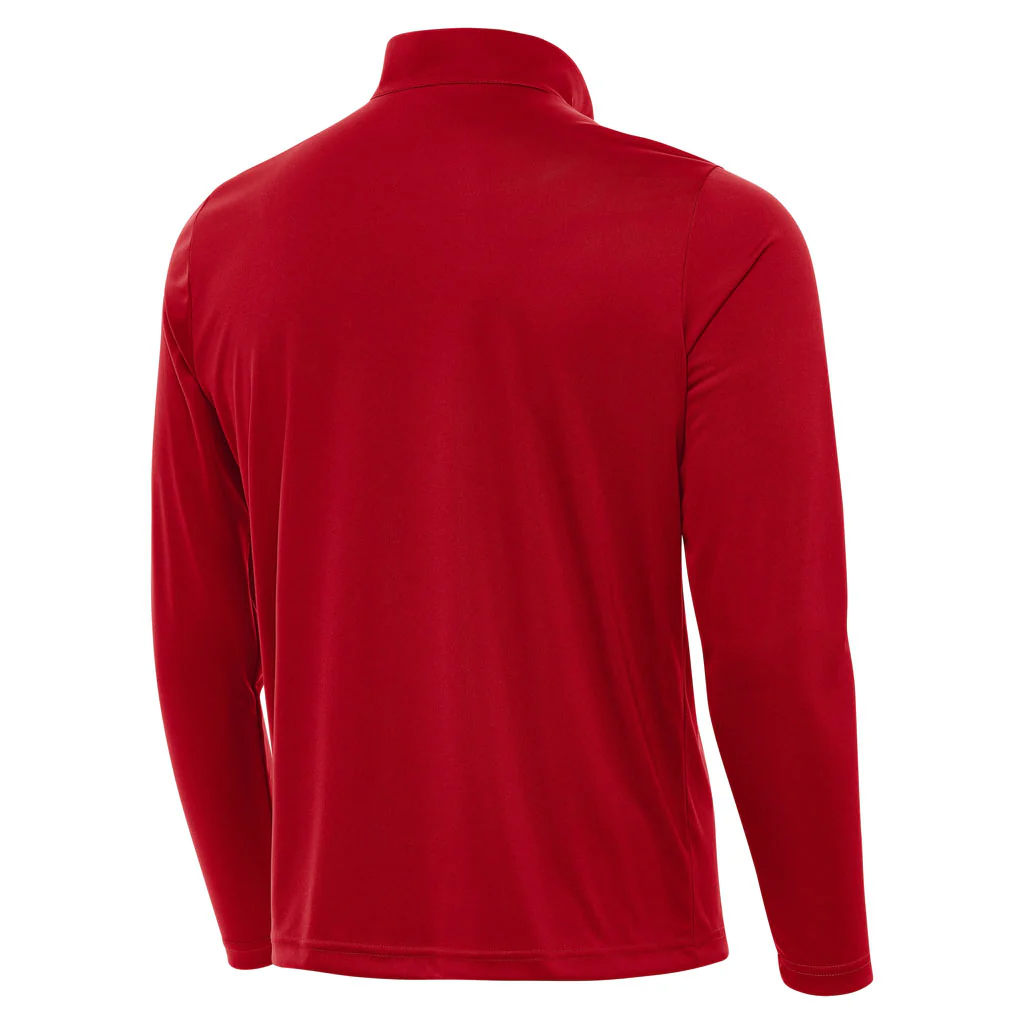 NFL Kansas City Chiefs Antigua Tribute 1/4 Zip Pullover Jacket - Red - Image 2