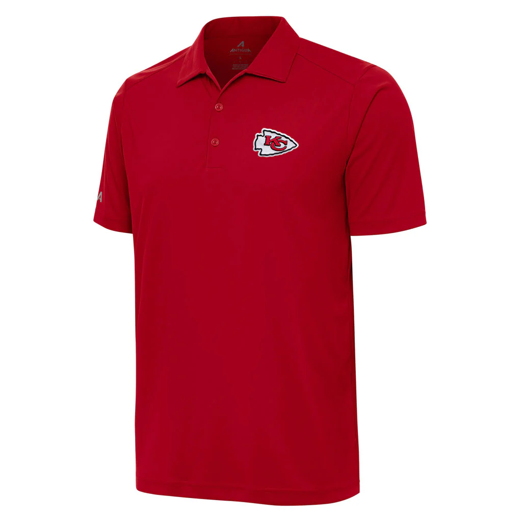 NFL Kansas City Chiefs Antigua Tribute Polo - Red