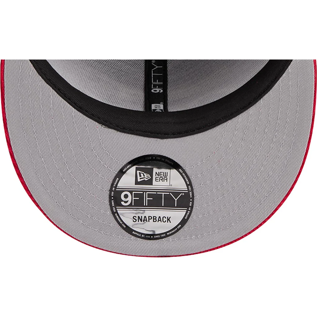 NFL Kansas City Chiefs New Era Corduroy Rope 9FIFTY Snapback Hat - Red - Image 5