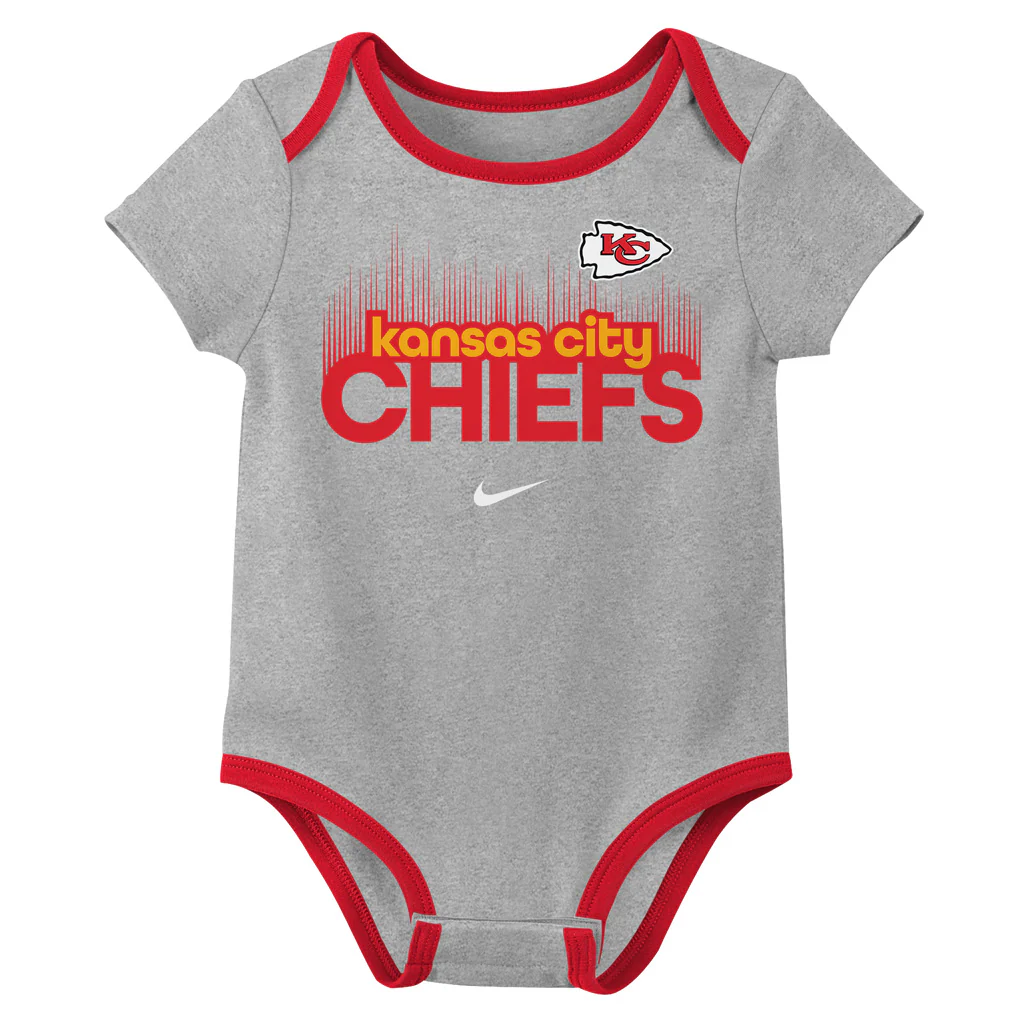 NFL Kansas City Chiefs Infant Nike 3 Piece Set - Image 3