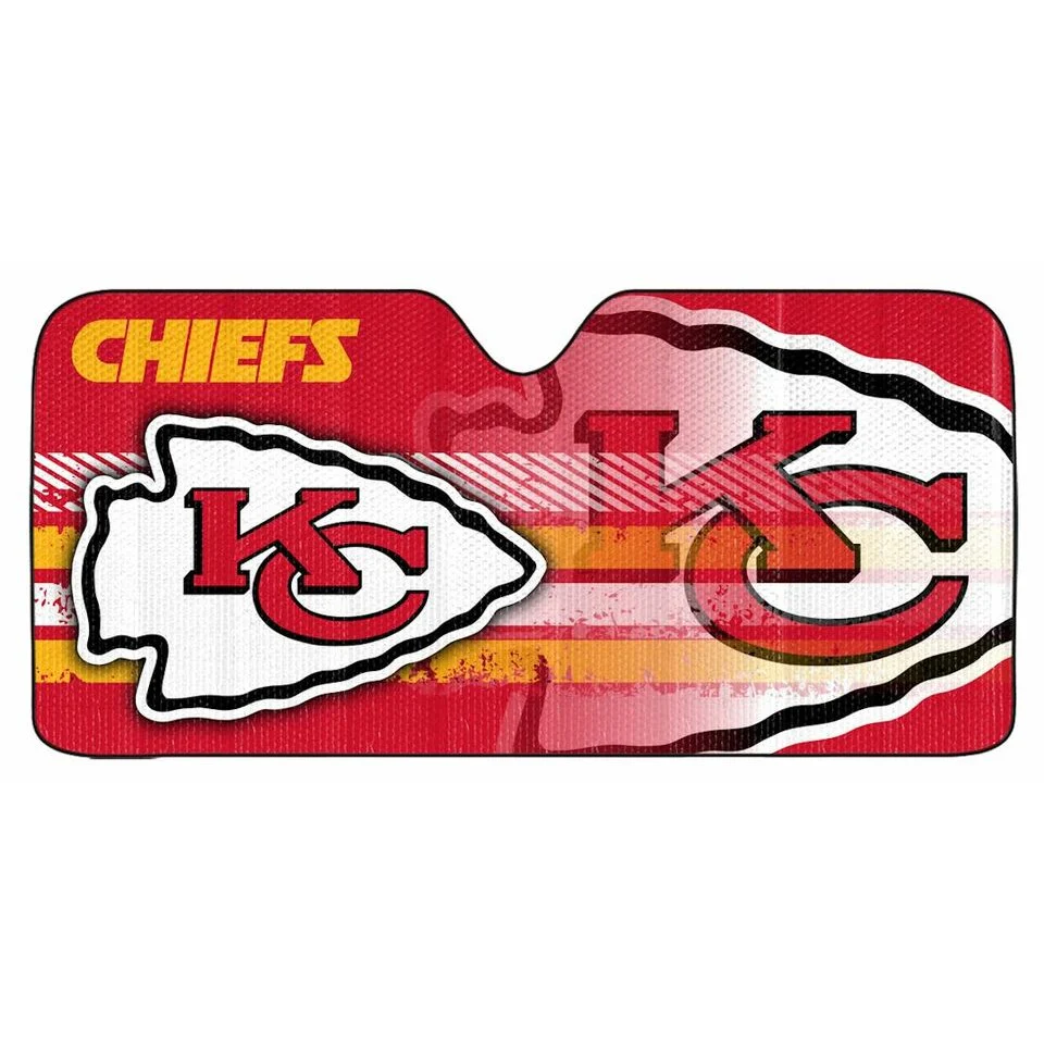 NFL Kansas City Chiefs Logo Brands Sunshade