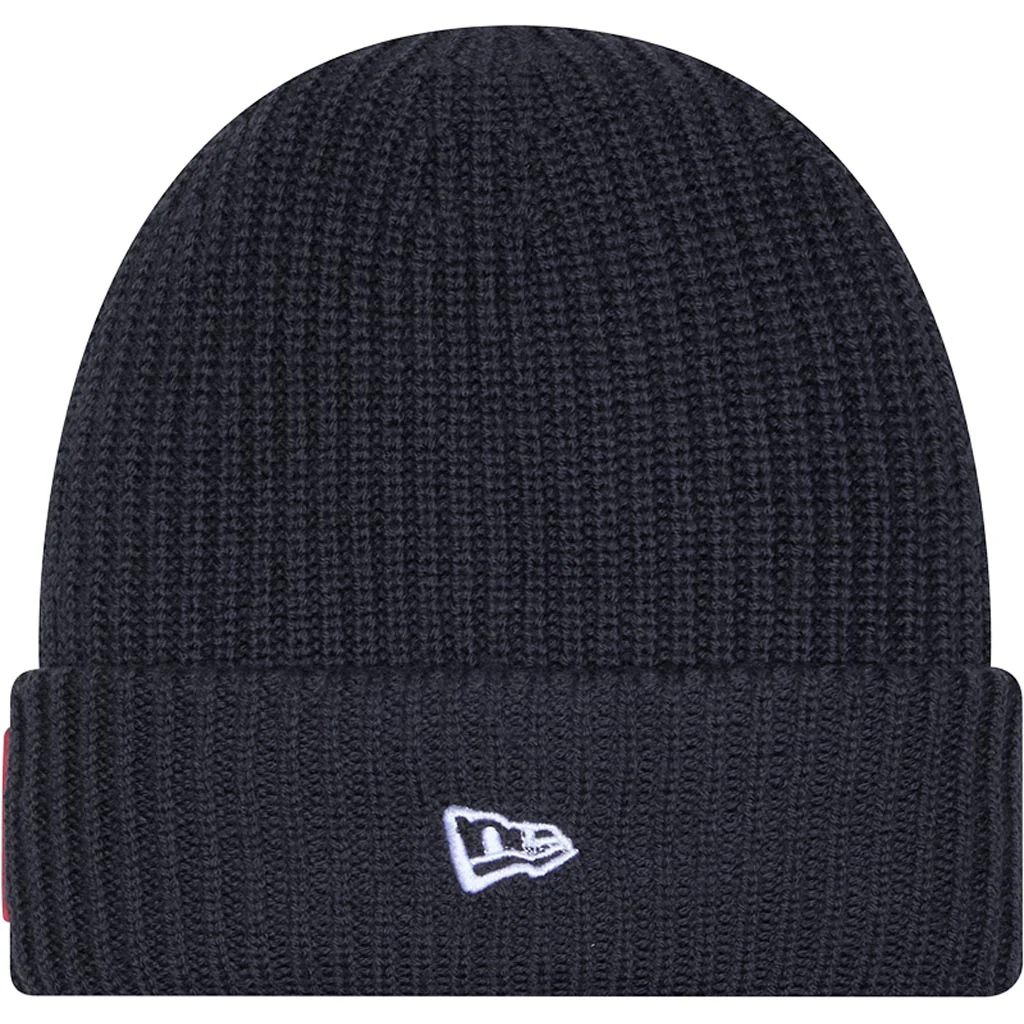 NFL Kansas City Chiefs New Era 2025 Sideline Cold Weather Cuffed Knit Hat - Charcoal - Image 2