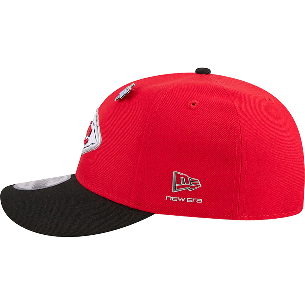 NFL Kansas City Chiefs New Era 2026 Draft 9FIFTY Snapback Hat - Red - Image 4