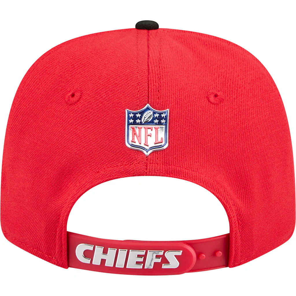 NFL Kansas City Chiefs New Era 2026 Draft 9SEVENTY Snapback Hat - Red - Image 6