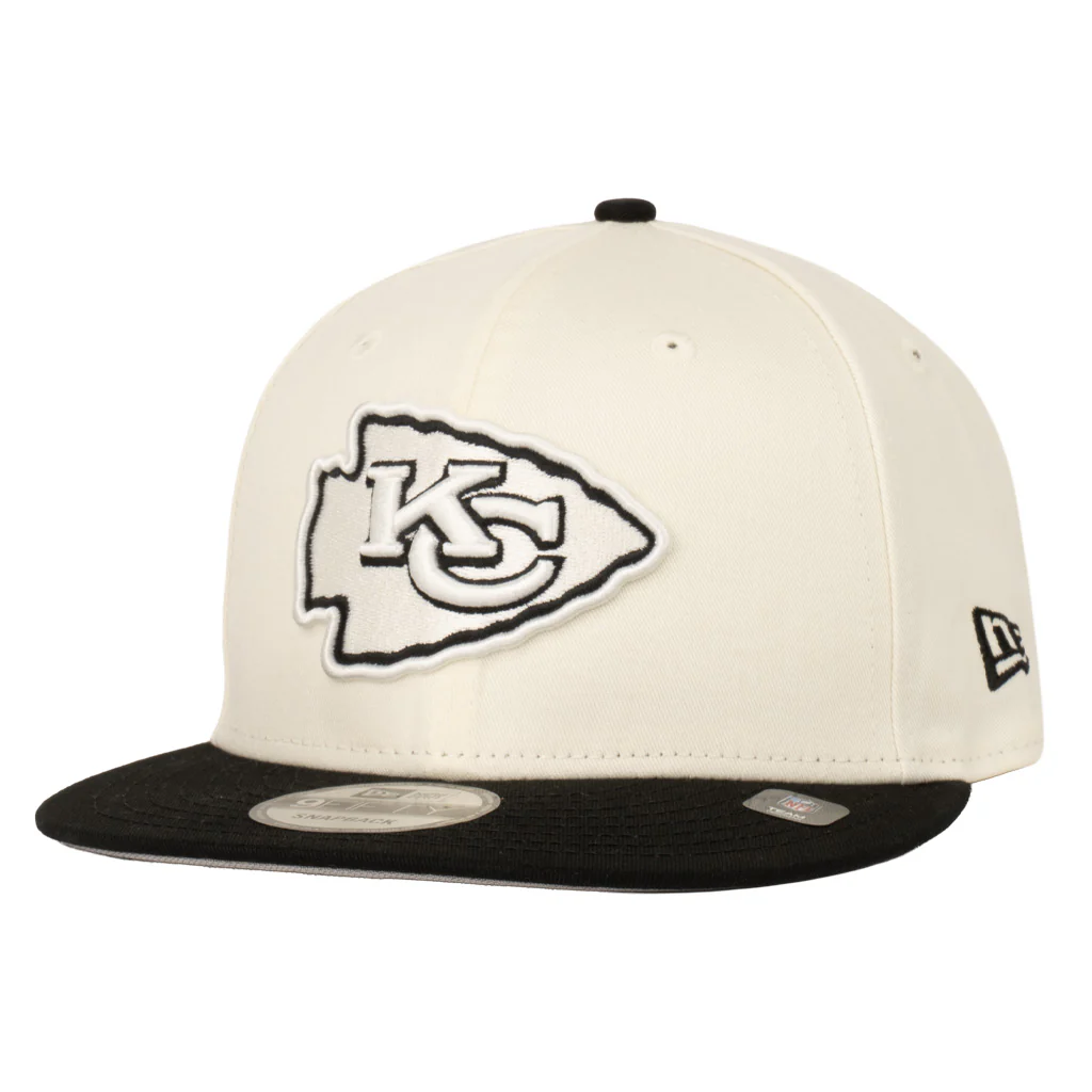 NFL Kansas City Chiefs New Era Classified Two-Tone 9FIFTY Snapback Hat- Cream