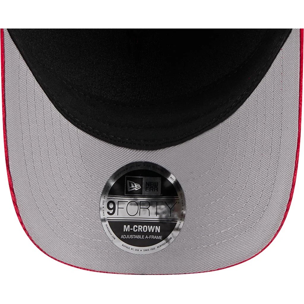 NFL Kansas City Chiefs New Era Corduroy 9FORTY A-Frame M-Crown Snapback Hat - Red - Image 5